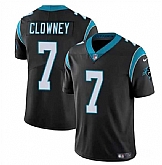 Men & Women & Youth Carolina Panthers #7 Jadeveon Clowney Black Vapor Limited Football Stitched Jersey,baseball caps,new era cap wholesale,wholesale hats
